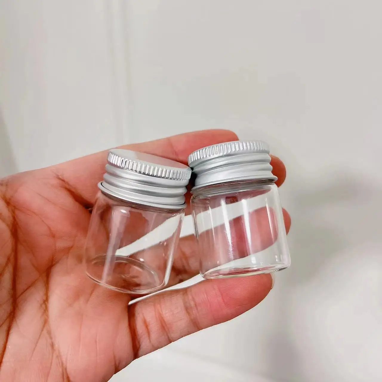 20 PCS 15ml Glass Bottles with Aluminum Caps 30×40mm Small Storage Jars Wedding Favors Mini Storage Jars Kitchen Spices - Image 6